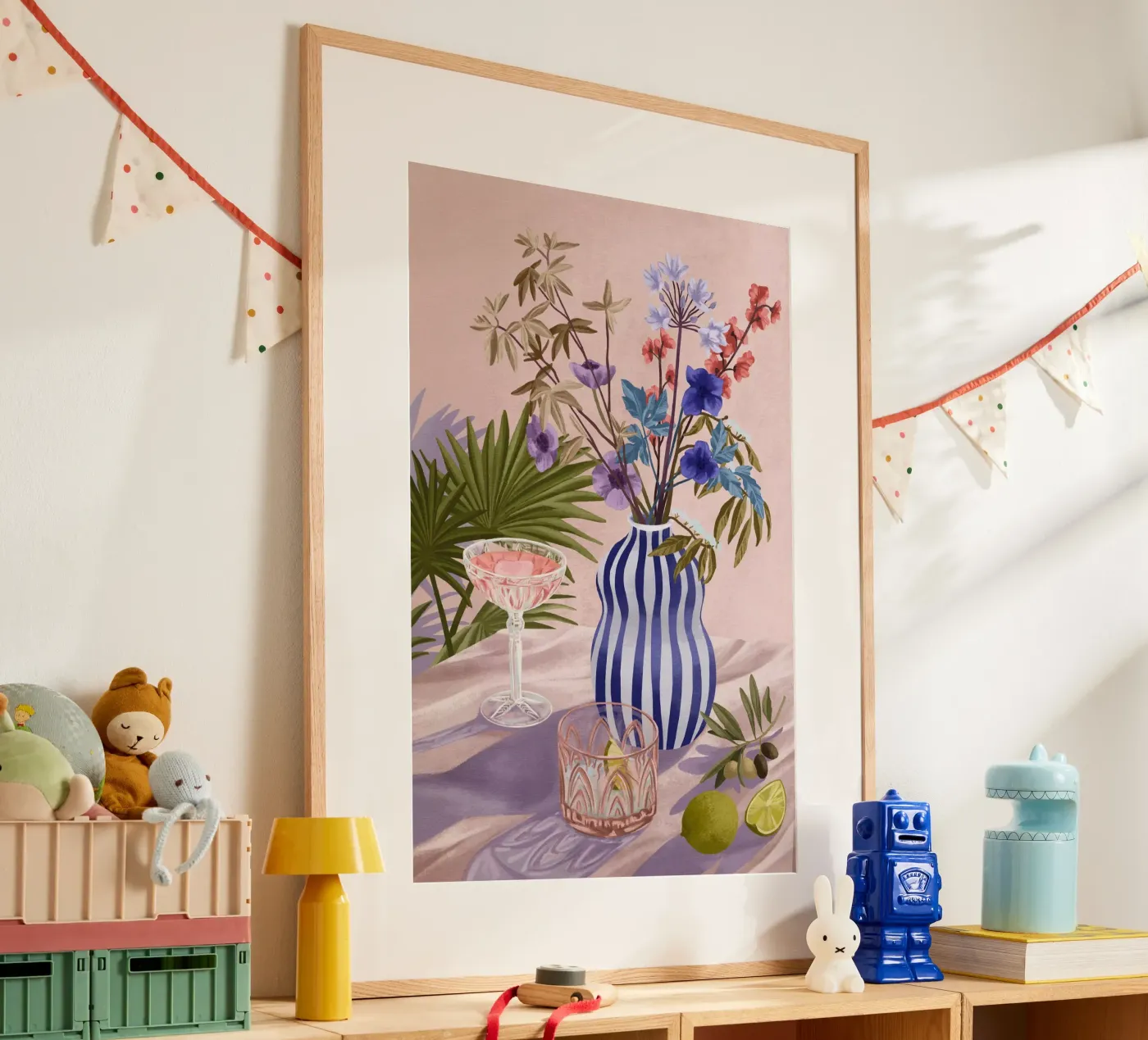 Lilac Summer poster da Goed Blauw