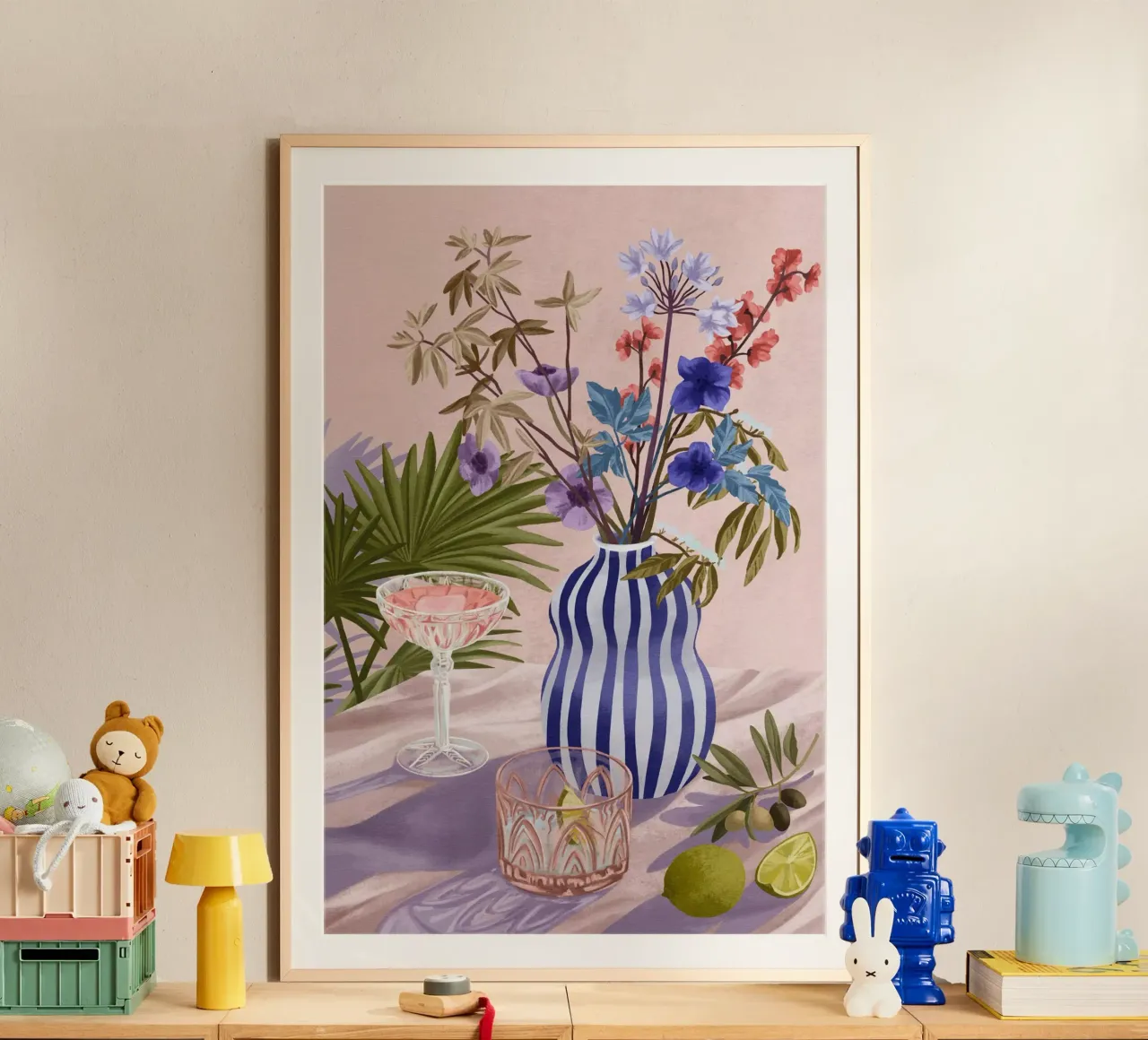 Lilac Summer carta hahnemühle da Goed Blauw