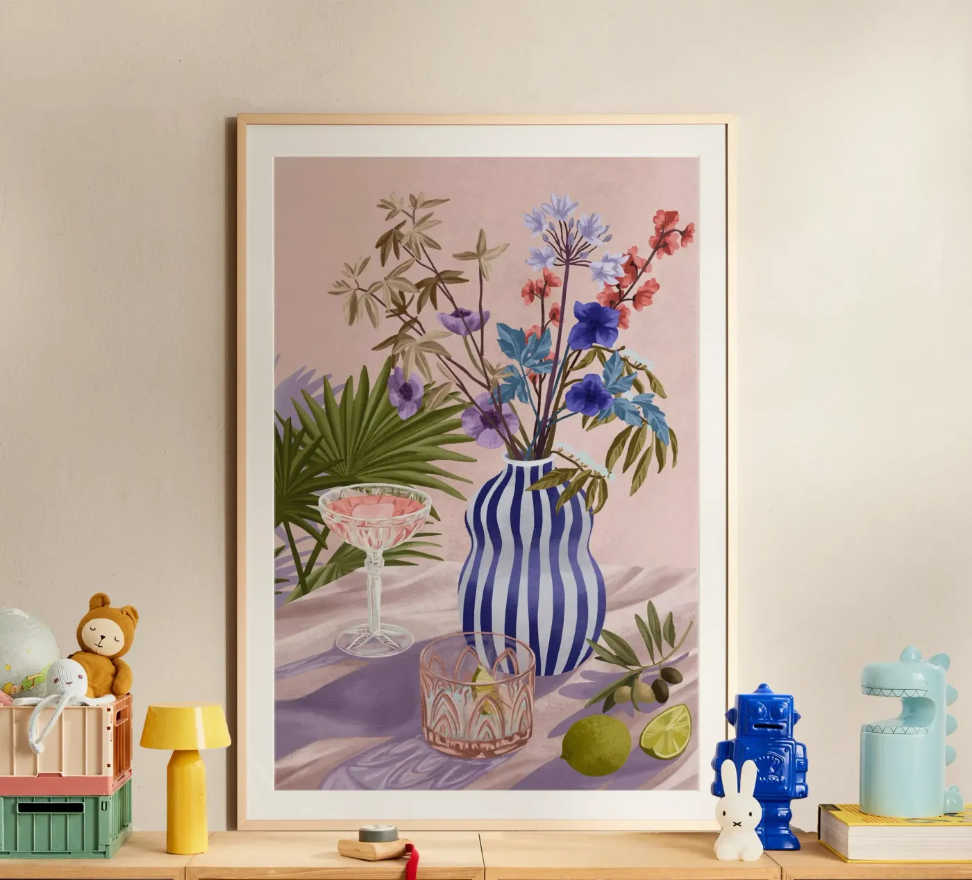 Lilac Summer poster da Goed Blauw