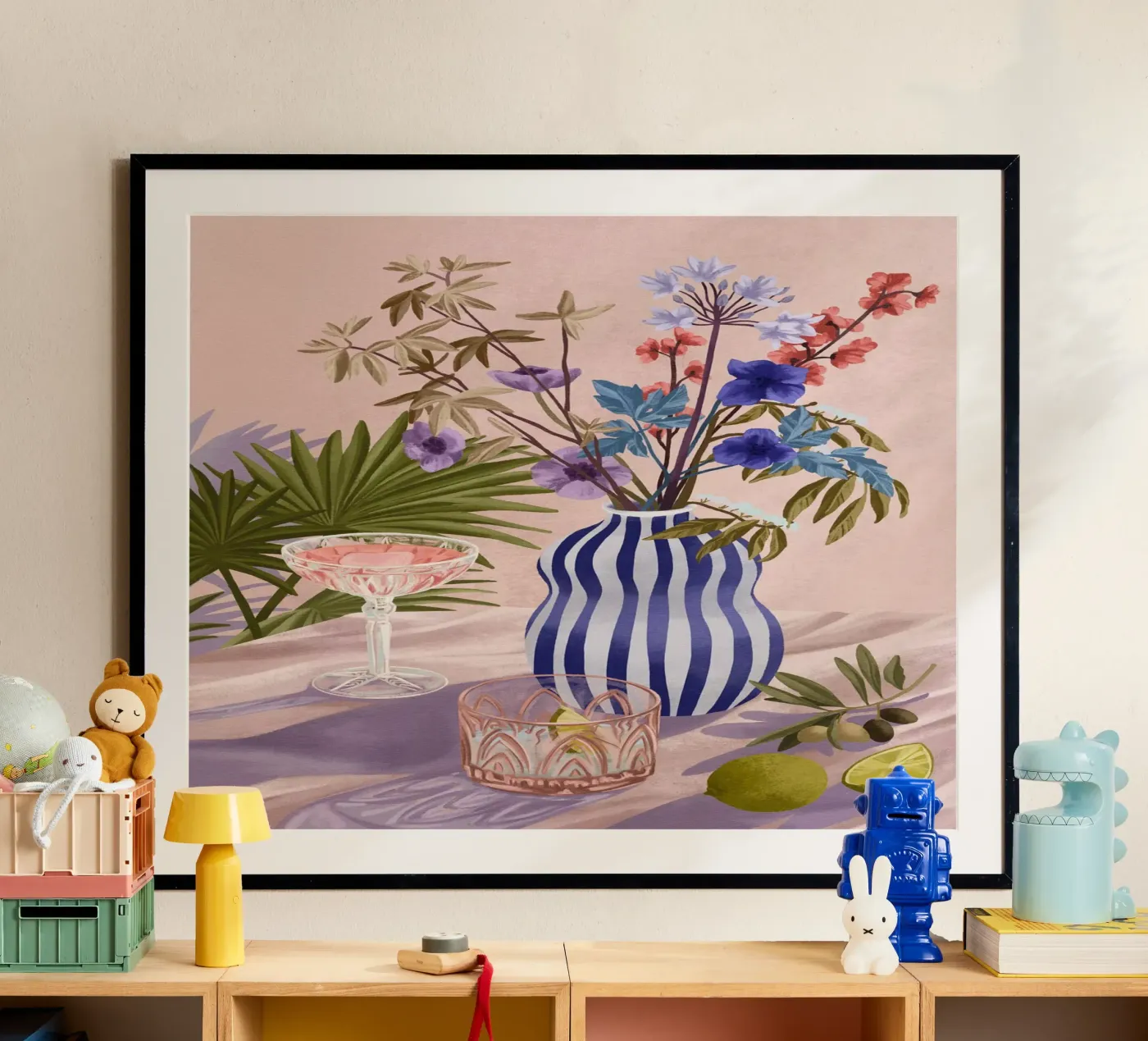 Lilac Summer poster da Goed Blauw