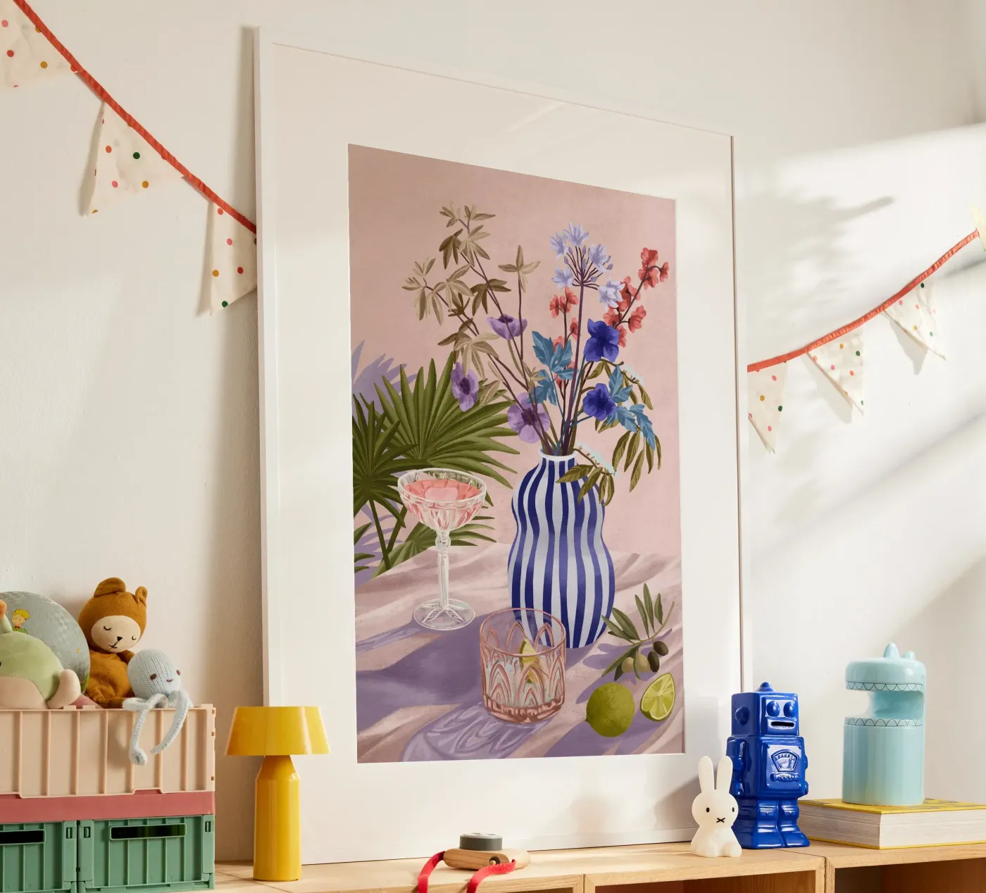 Lilac Summer poster da Goed Blauw