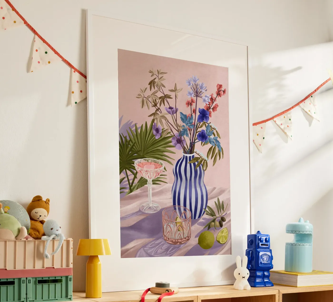 Lilac Summer poster da Goed Blauw
