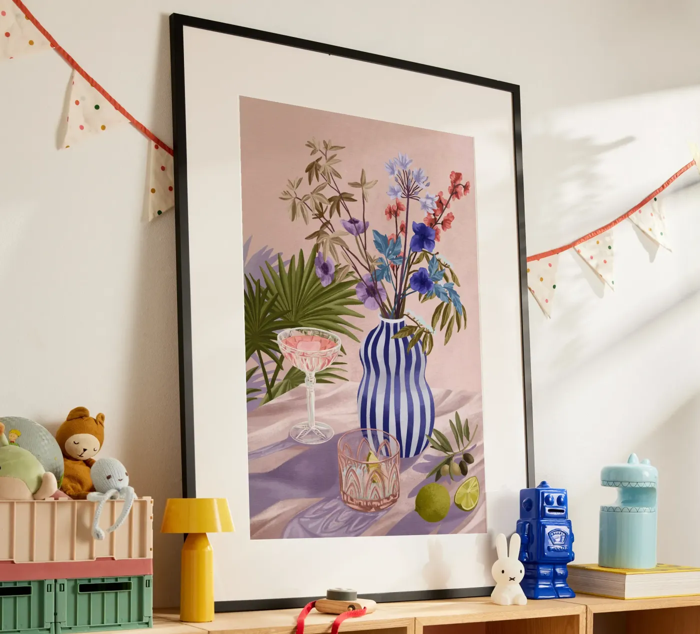 Lilac Summer poster da Goed Blauw