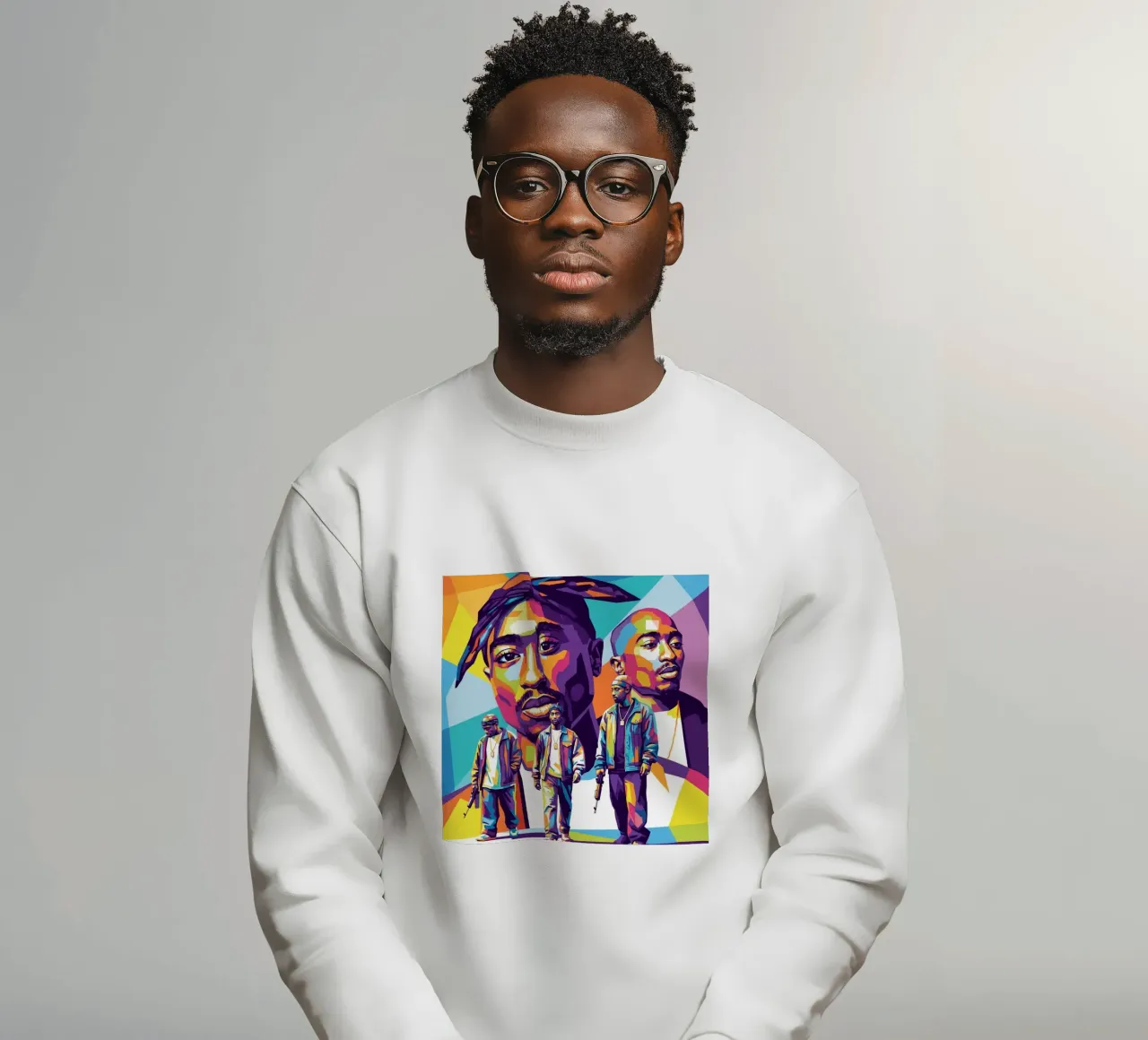 Tupac felpa da Hantamrata