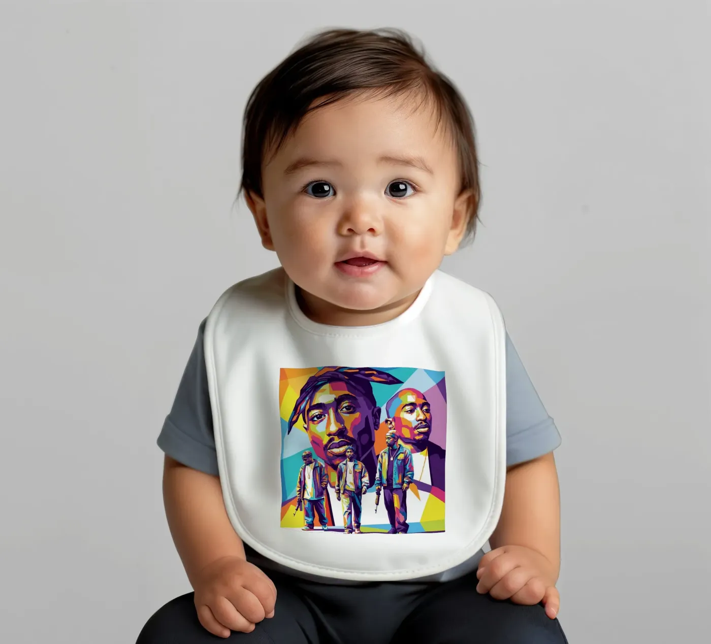 Tupac Babylätzchen von Hantamrata