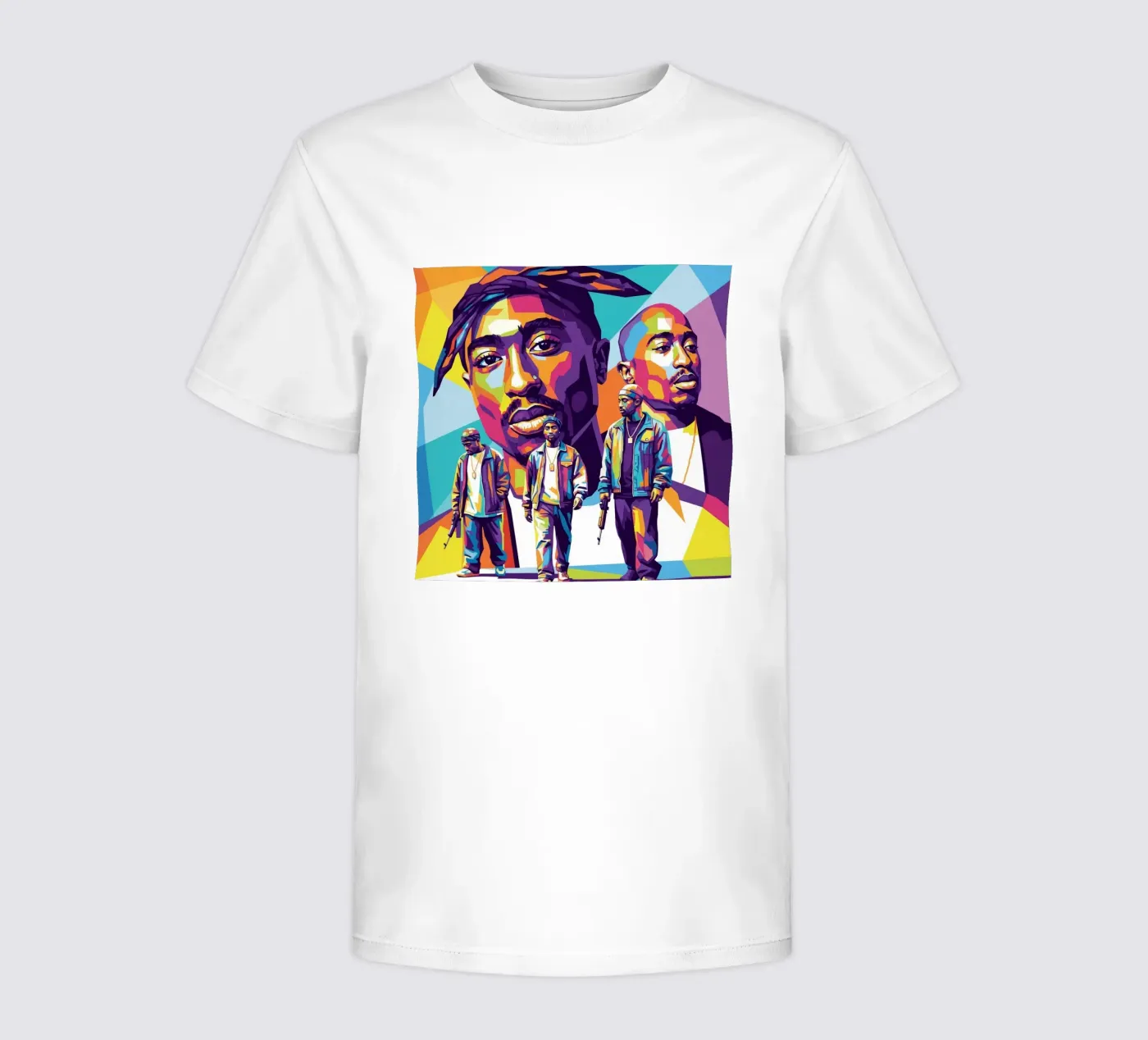 Tupac t-shirt bambini da Hantamrata