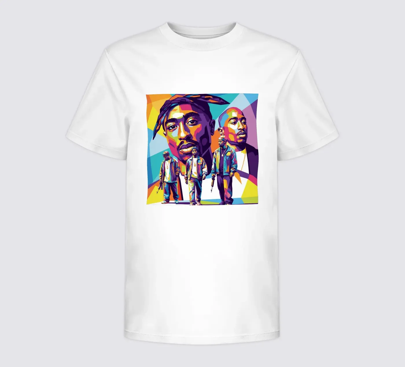 Tupac kinder t-shirt van Hantamrata