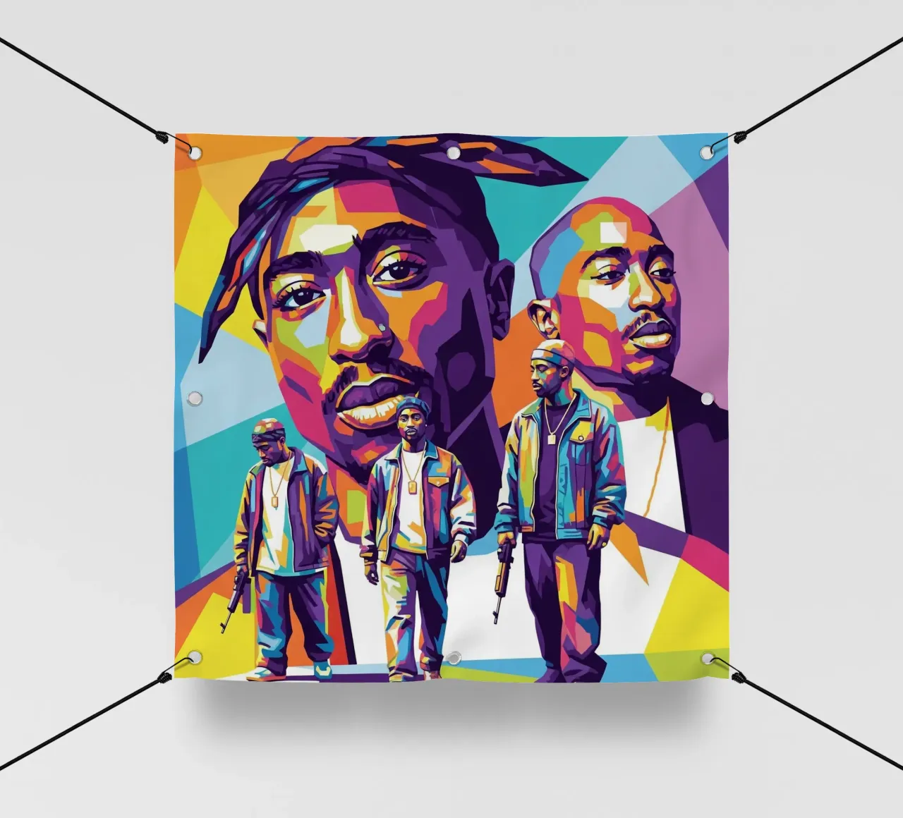 Tupac telo in pvc da Hantamrata