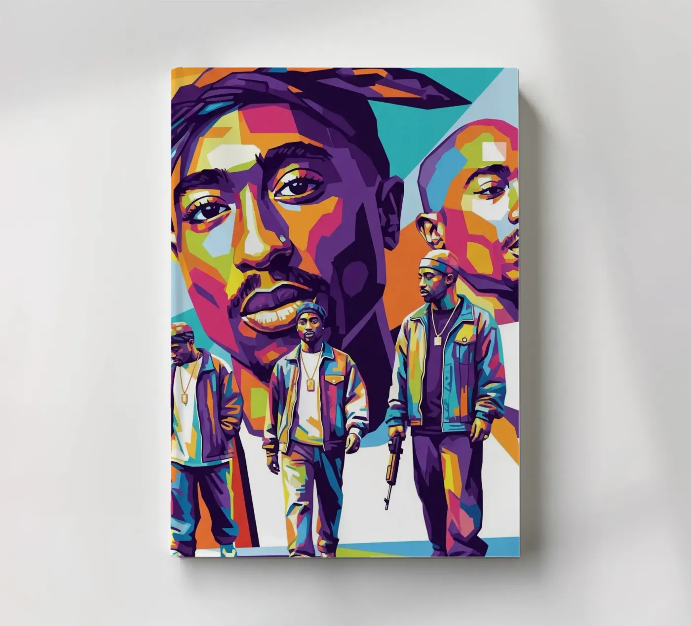 Tupac notebook by Hantamrata