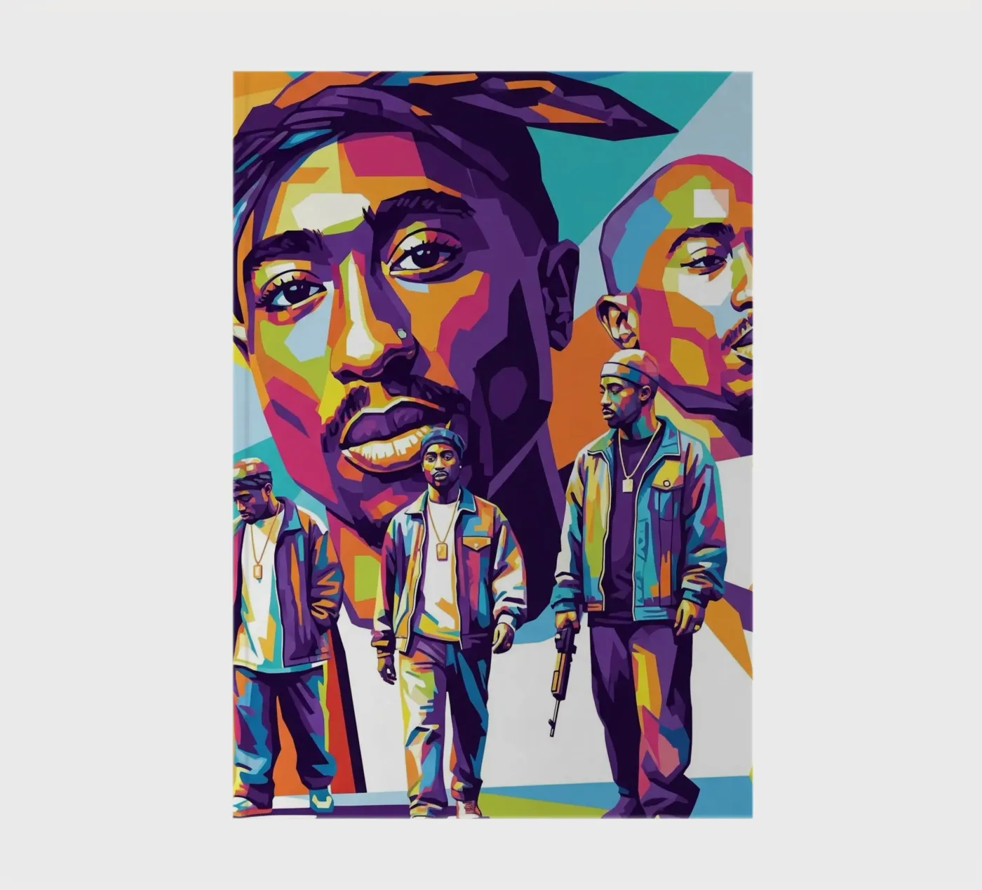 Tupac notebook by Hantamrata