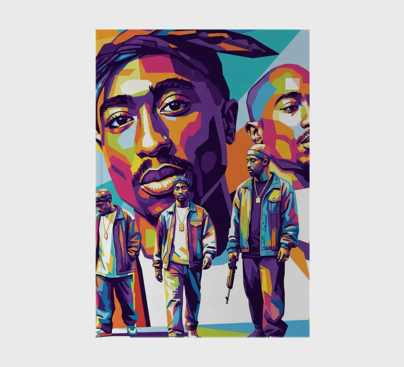 Tupac notebook by Hantamrata