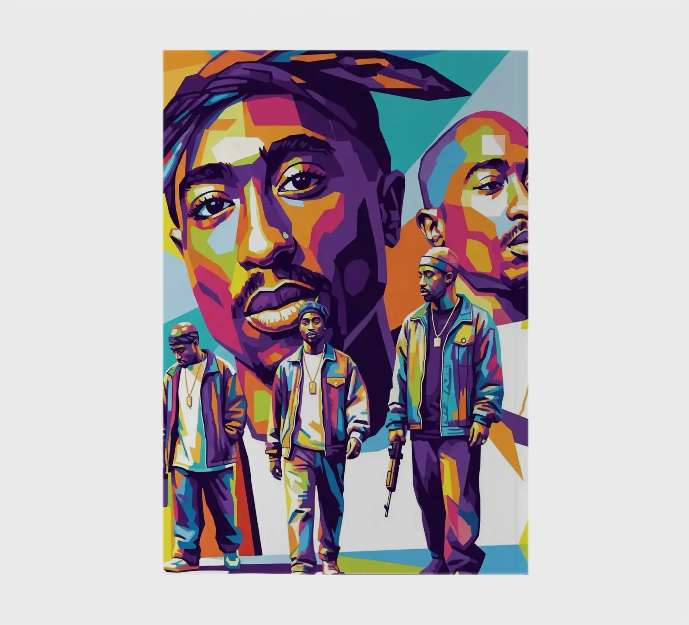 Tupac notebook by Hantamrata