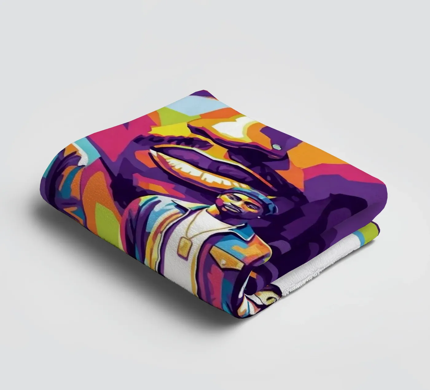 Tupac towel by Hantamrata