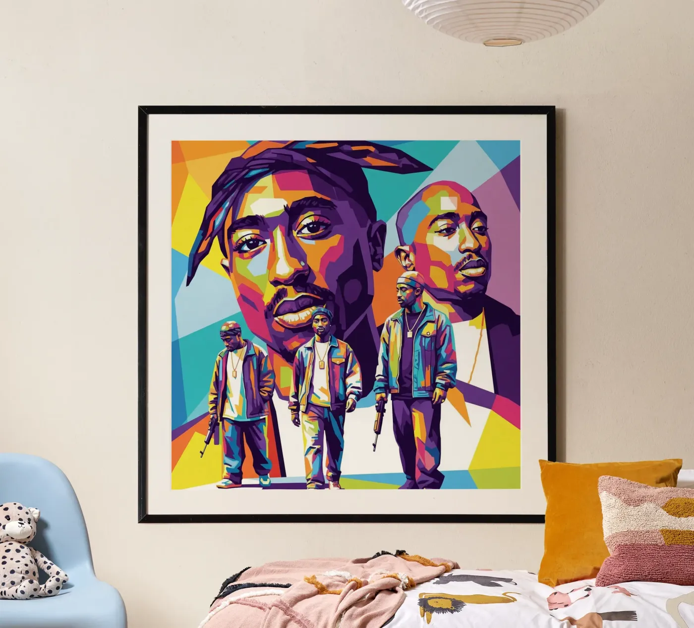 Tupac poster de Hantamrata