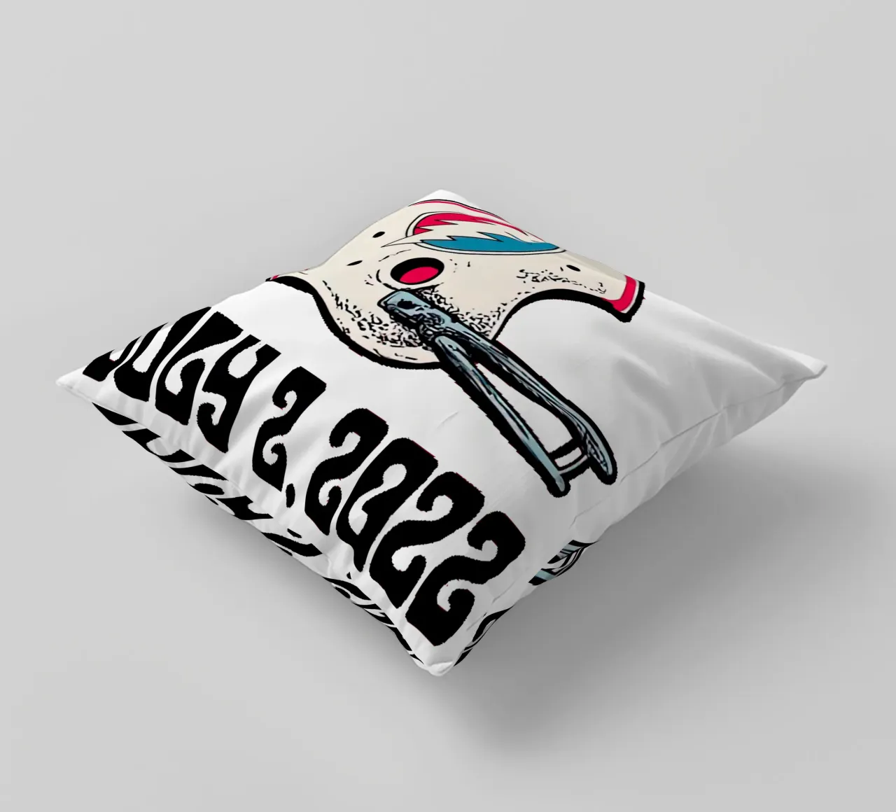 Gillette Stadium helmet rugby july 22 decorative cushion by martina