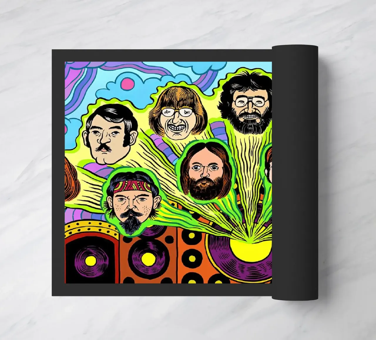 grateful dead doormat by martina