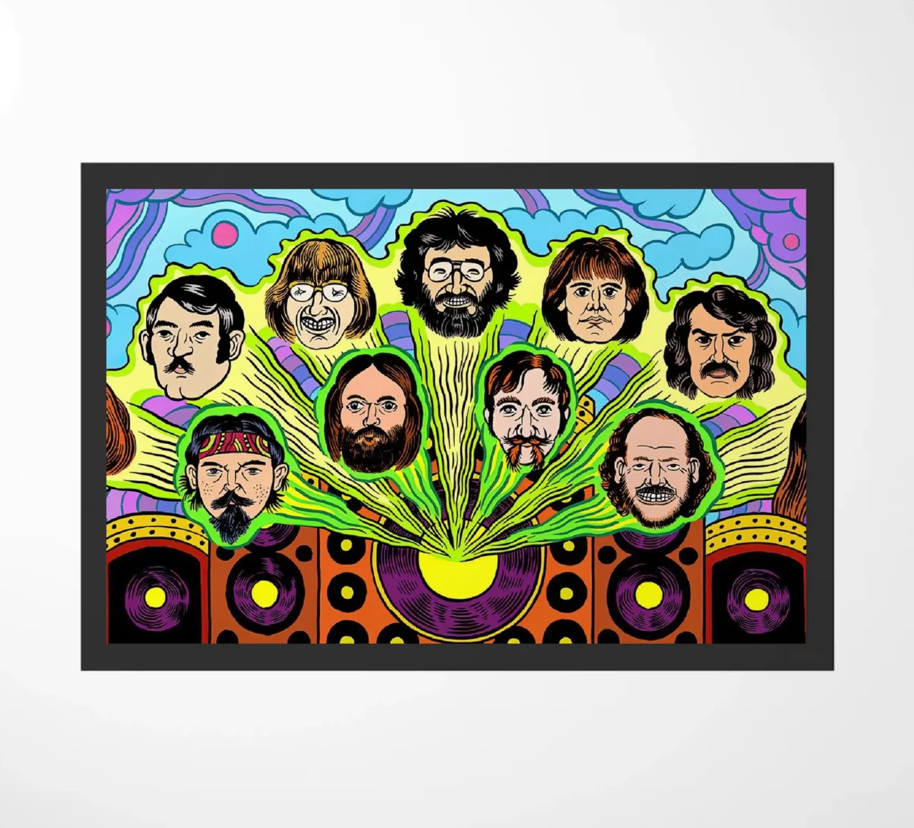 grateful dead doormat by martina