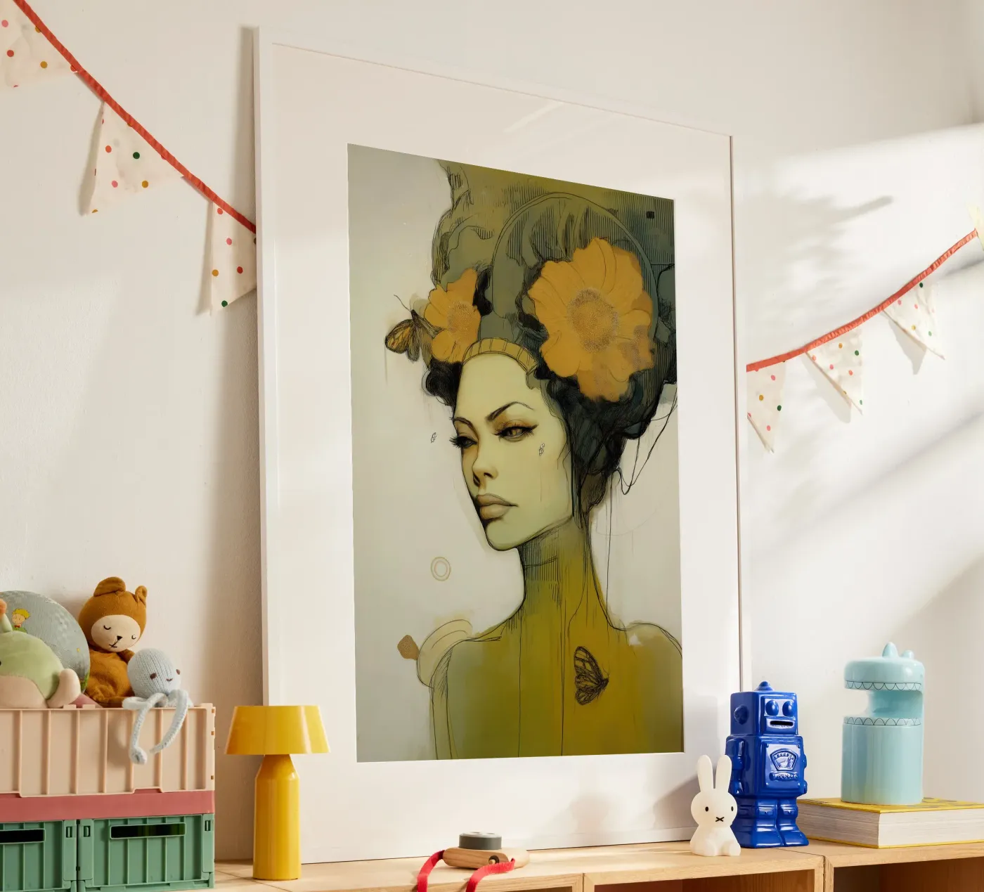 Miss botanic poster by Pictura