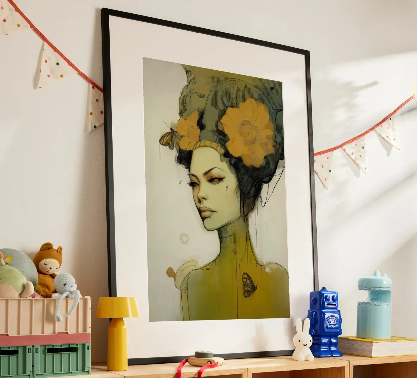Miss botanic poster by Pictura