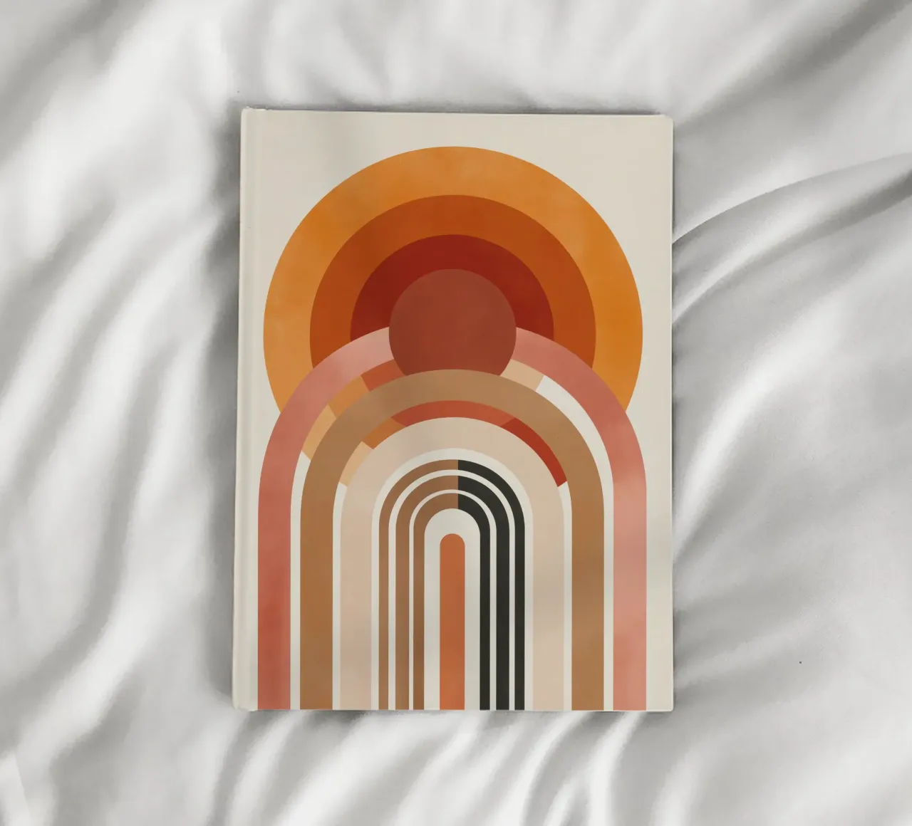 Abstract boho notebook by Pictura