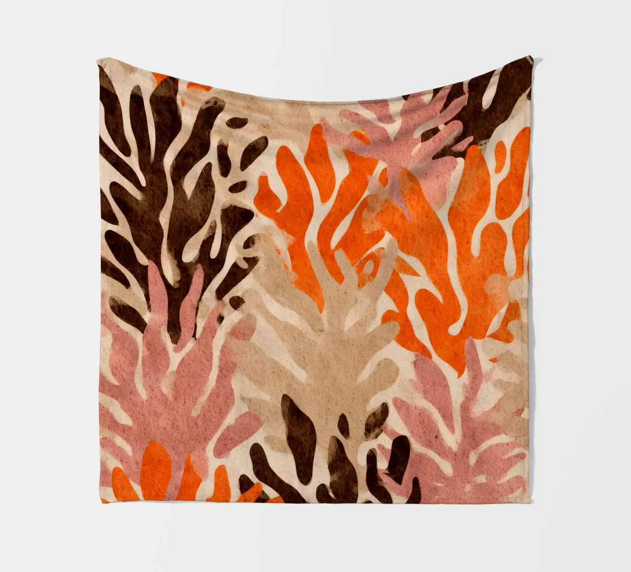 Organic Abstract coperta in pile da Sunflower Soul Studio