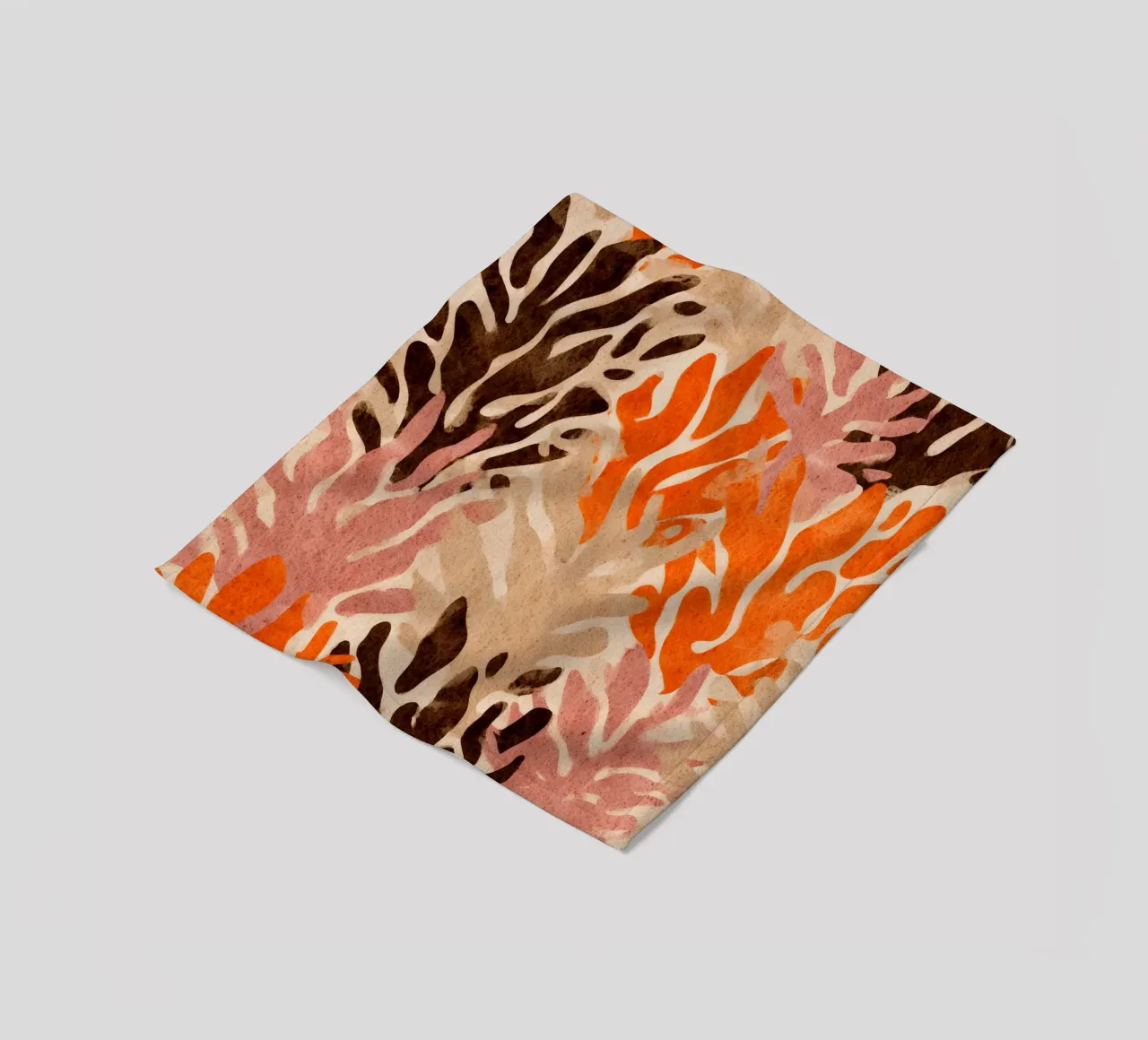 Organic Abstract coperta in pile da Sunflower Soul Studio