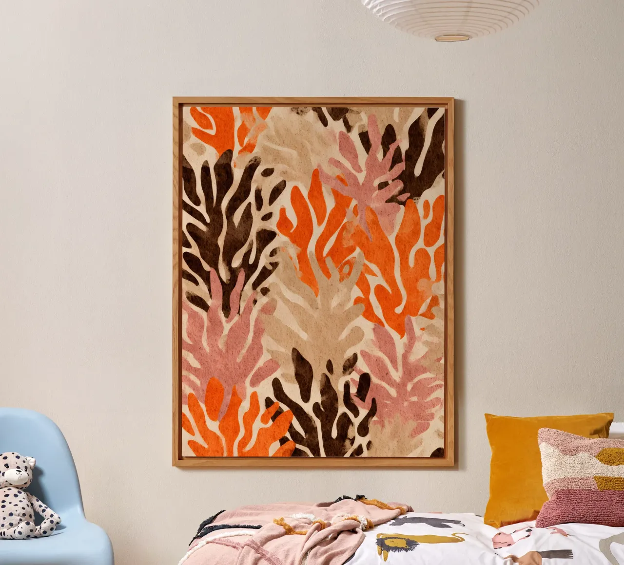 Organic Abstract alluminio dibond da Sunflower Soul Studio