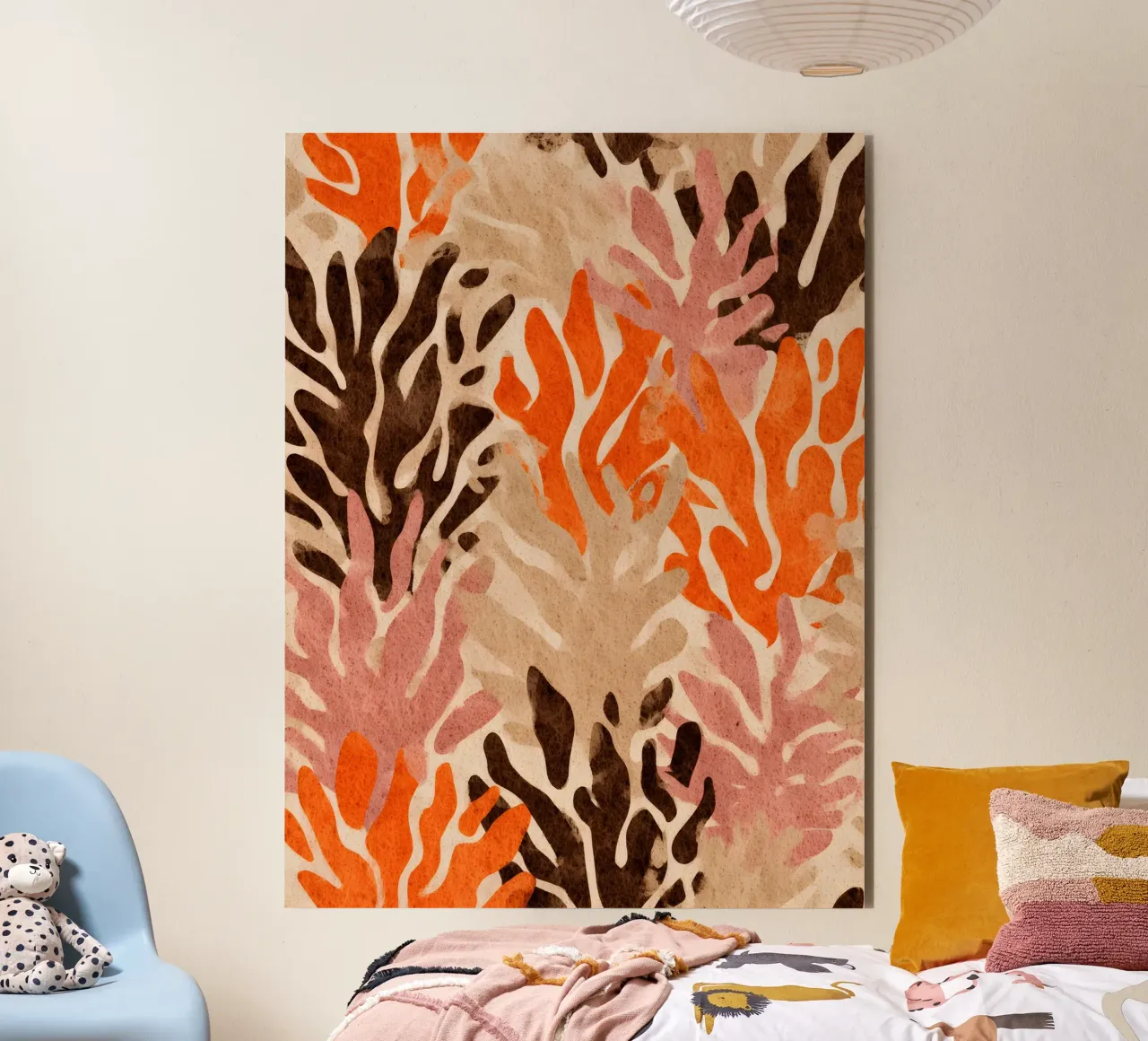 Organic Abstract alluminio dibond da Sunflower Soul Studio