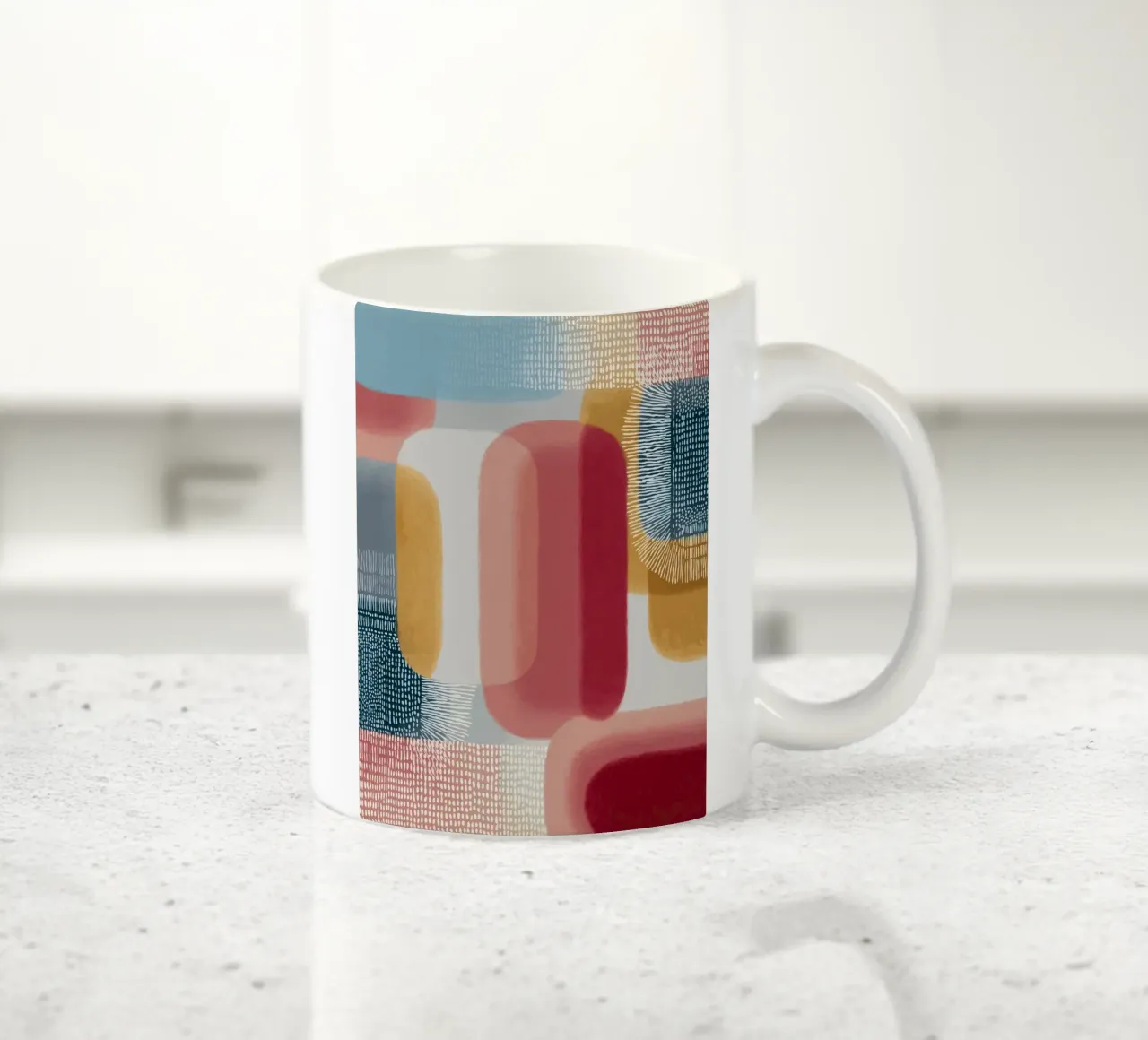 Astratto bohémien tazza in ceramica da Pictura