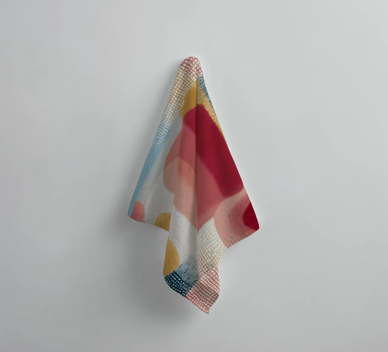 Abstract bohemian towel by Pictura