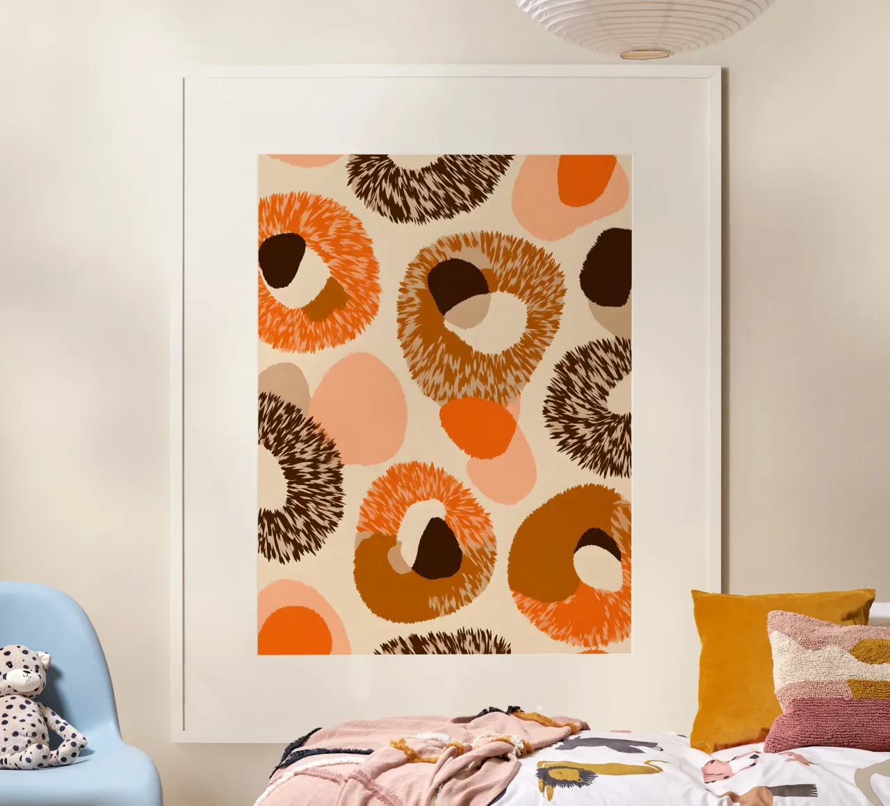 Organic Abstract poster da Sunflower Soul Studio