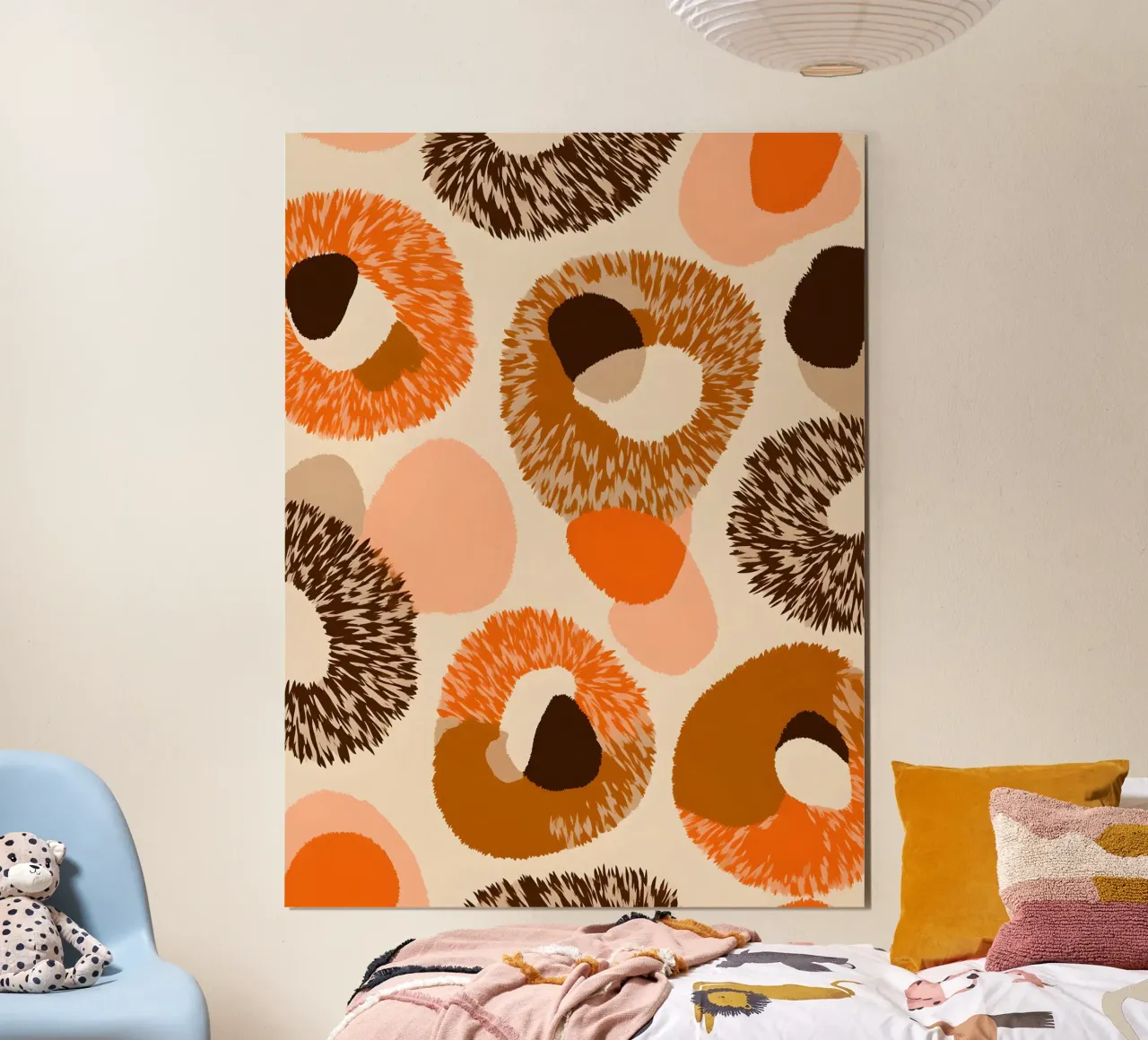 Organic Abstract poster da Sunflower Soul Studio
