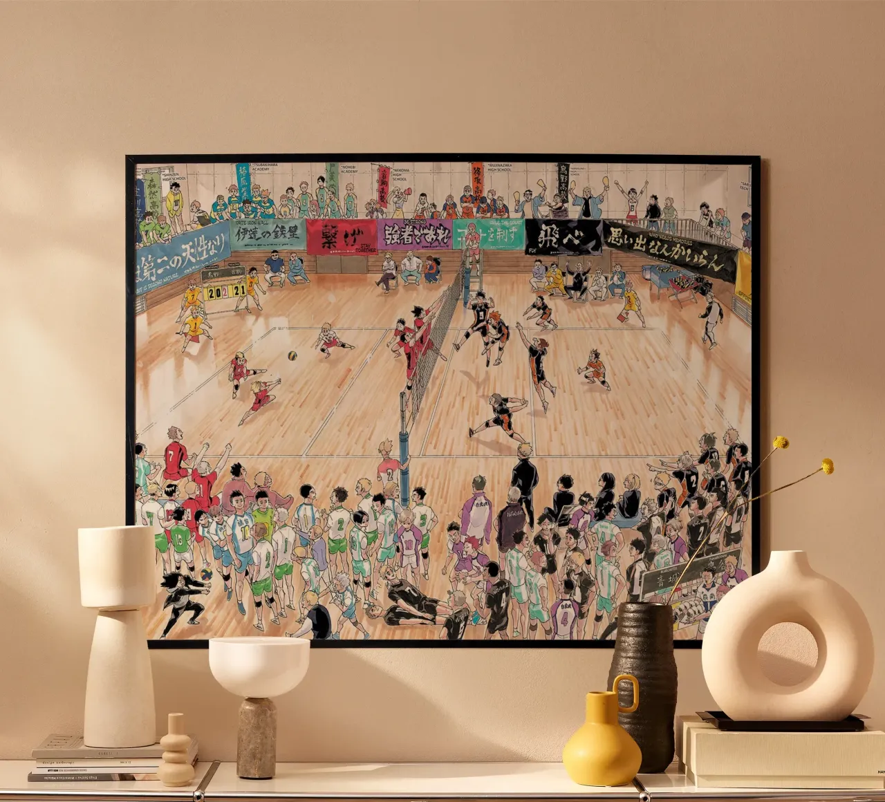 Best Volley Match poster by withandname