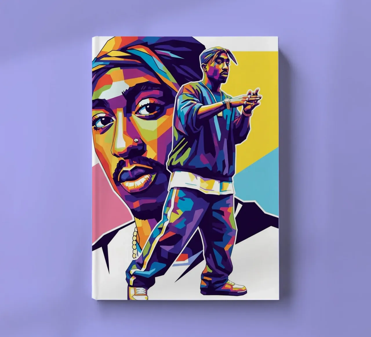 Tugas Shakur hip-hop cuaderno de Hantamrata