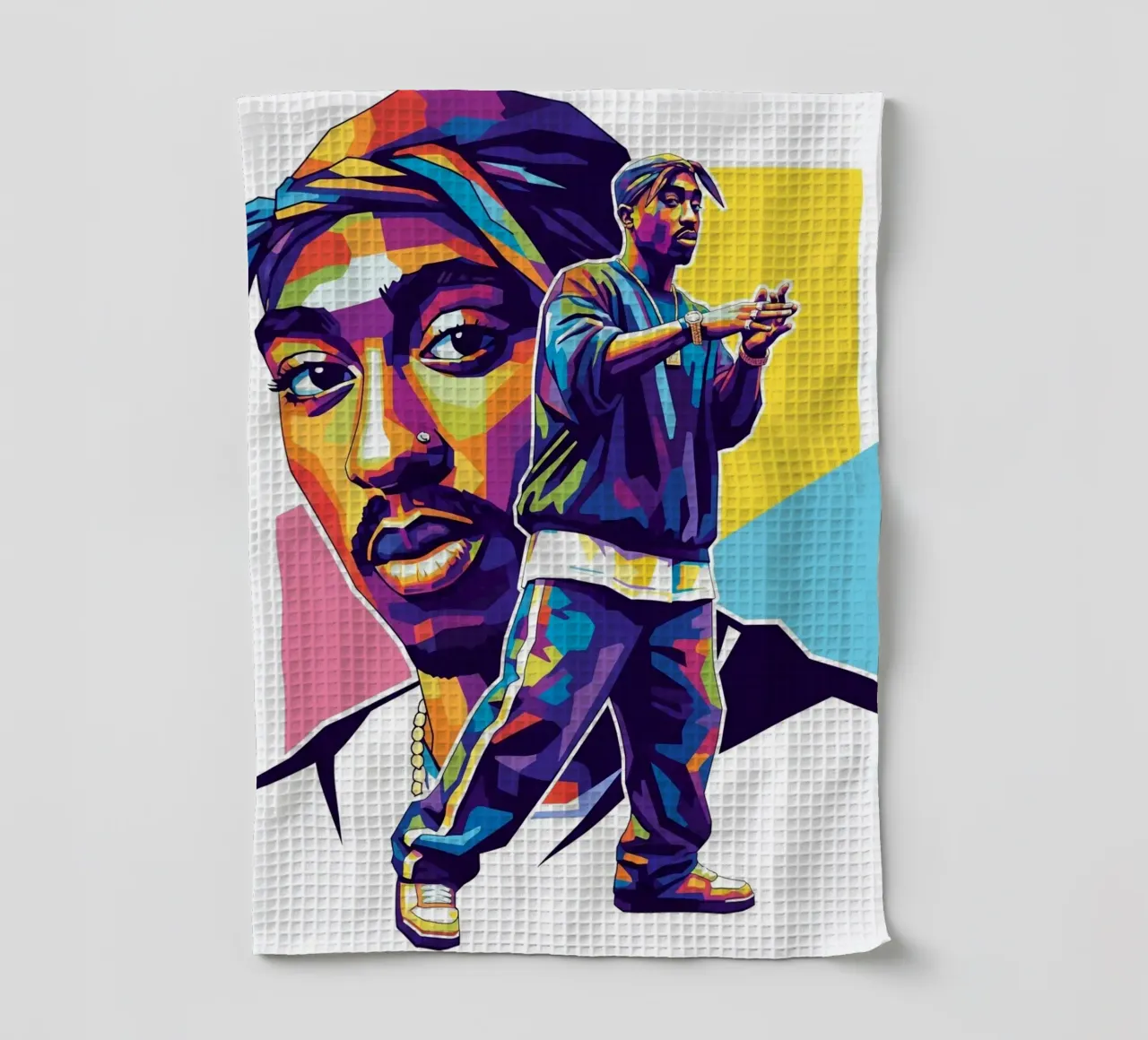 Tugas Shakur hip-hop canovaccio da cucina da Hantamrata