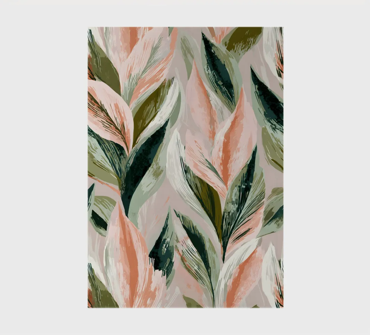 Pastel Leaves notebook by Sunflower Soul Studio