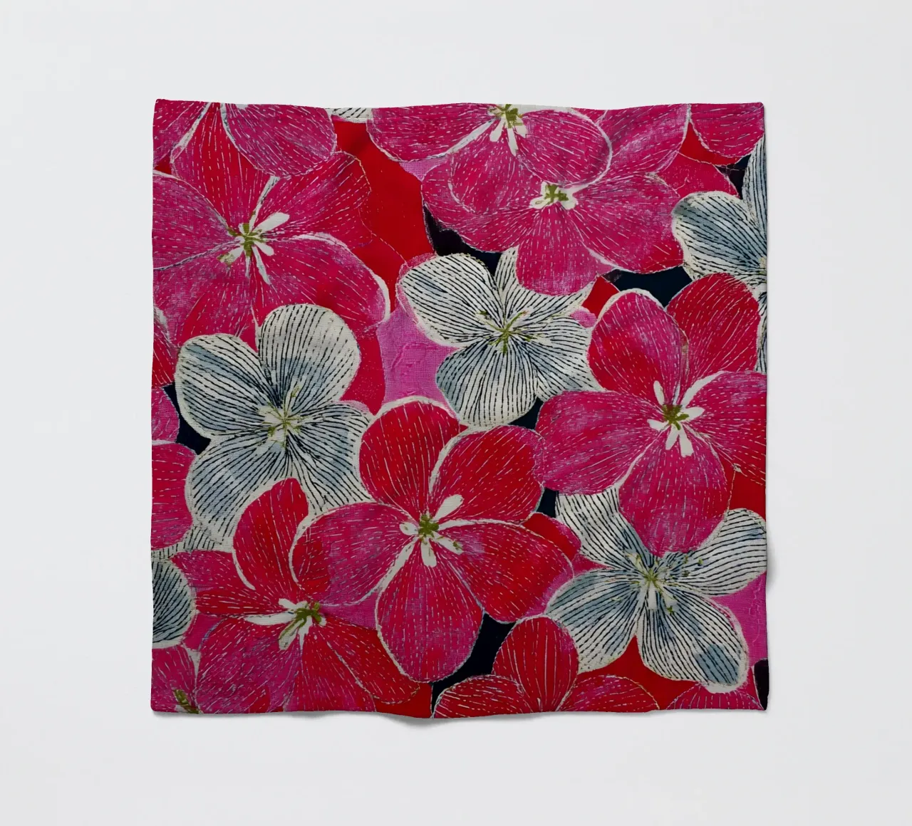 Delicate Flowers Fleecedecke von Sunflower Soul Studio