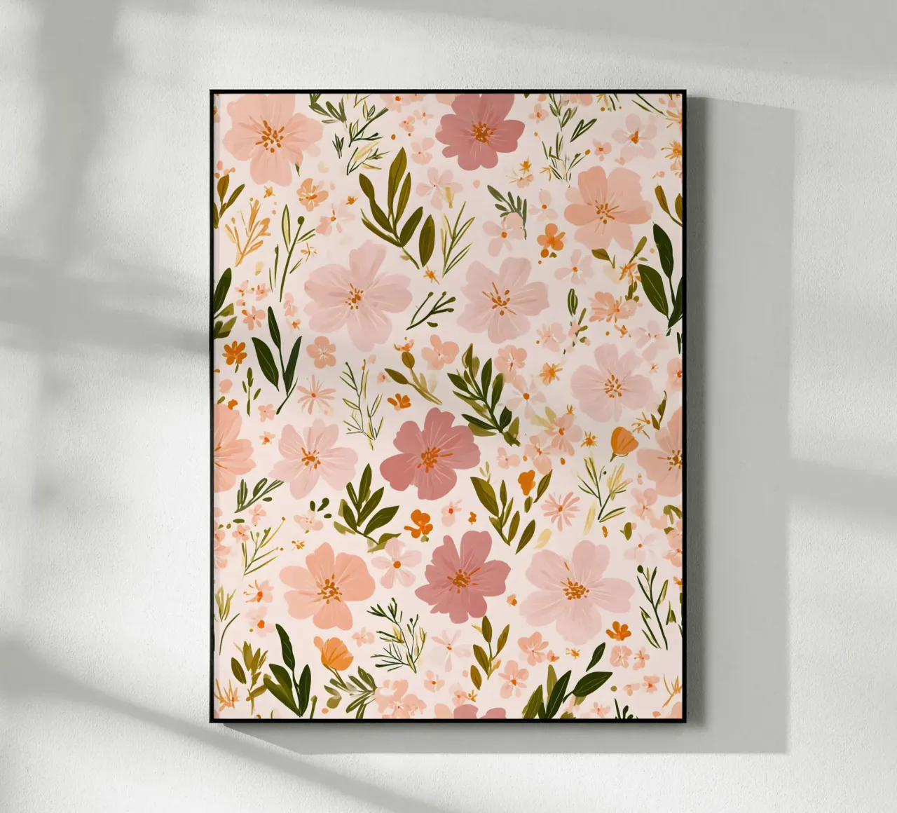 Summer Flowers acrylic glass by Sunflower Soul Studio