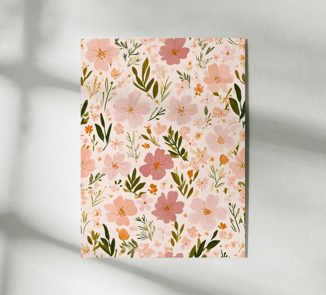 Summer Flowers acrylic glass by Sunflower Soul Studio