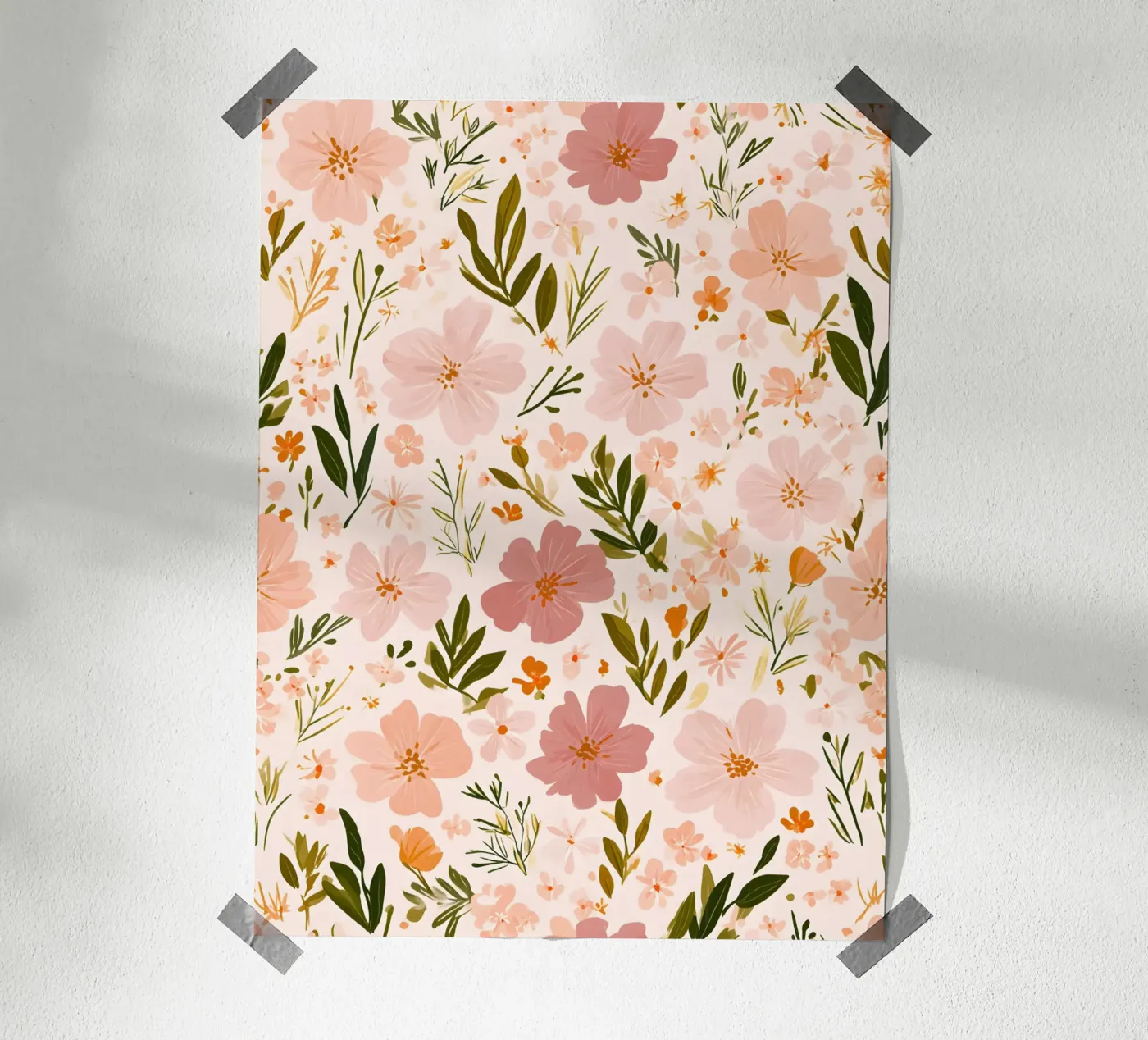 Summer Flowers poster da Sunflower Soul Studio