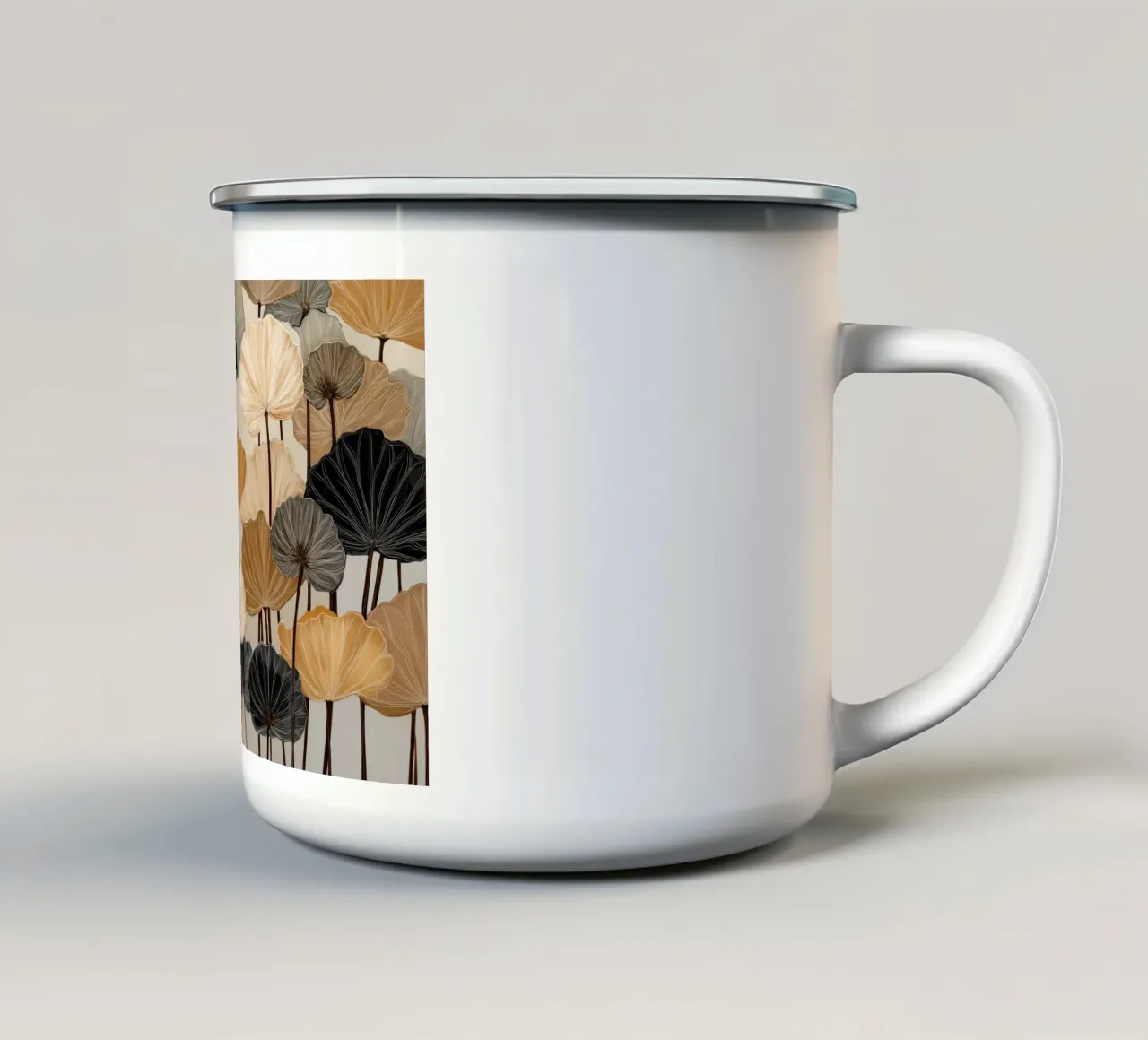 Loto tazza in smalto da Pictura