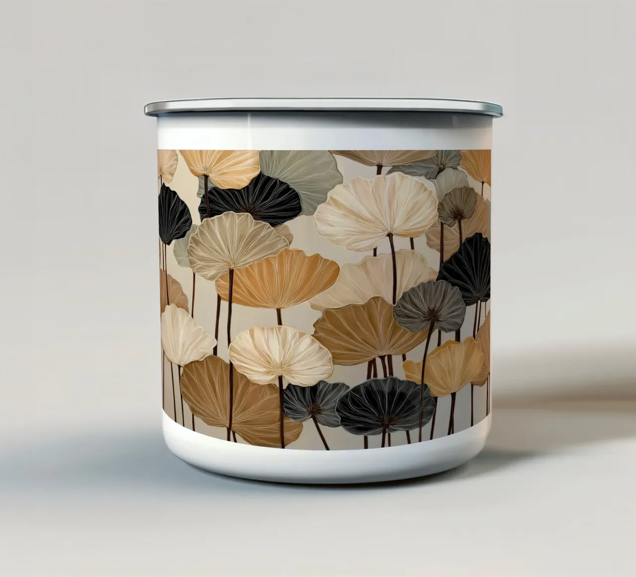 Loto tazza in smalto da Pictura