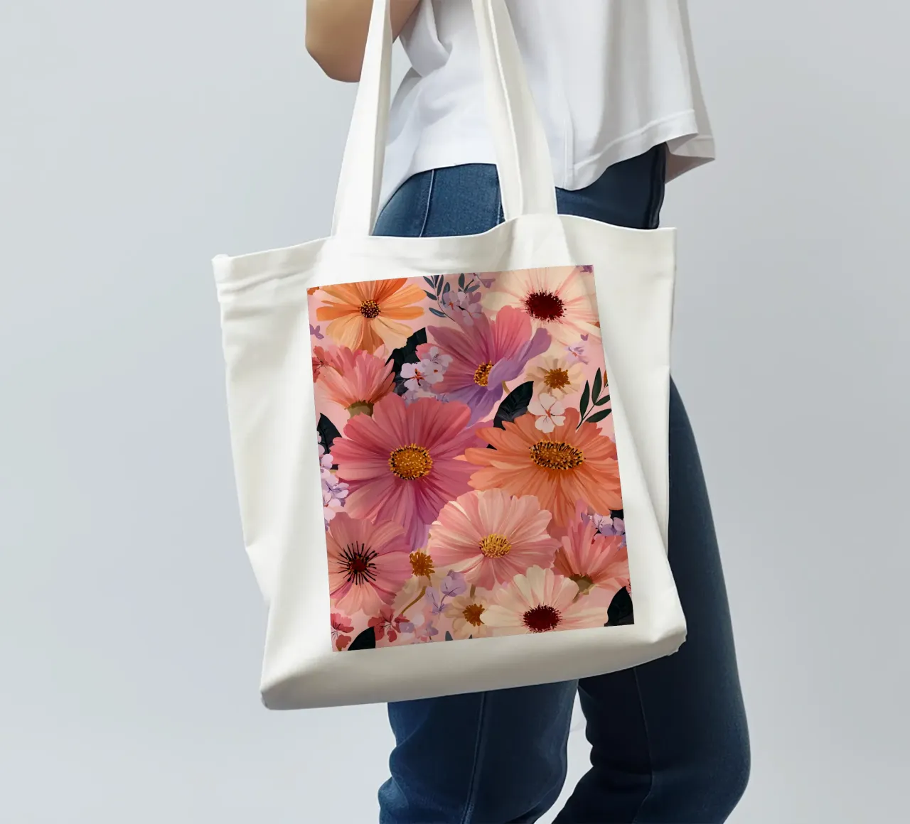 Summer Flowers tote bag by Sunflower Soul Studio