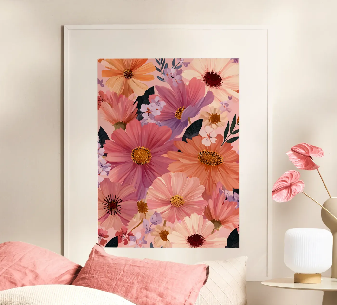 Summer Flowers poster da Sunflower Soul Studio