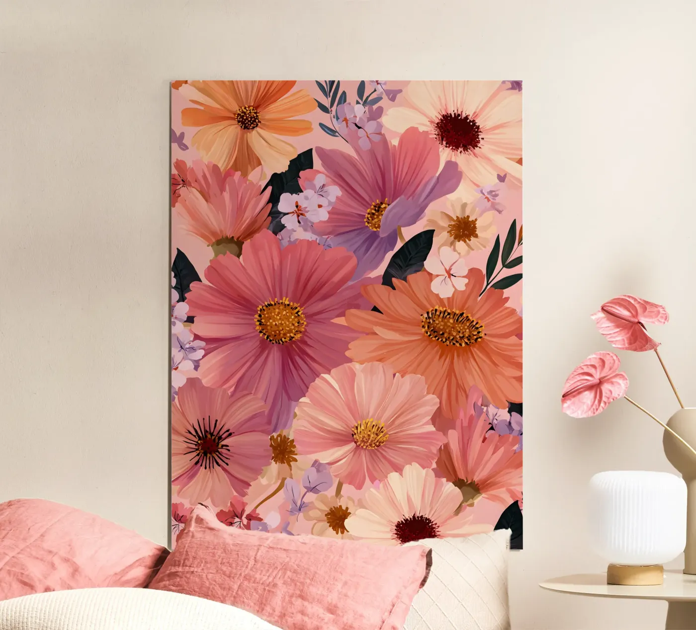 Summer Flowers poster da Sunflower Soul Studio