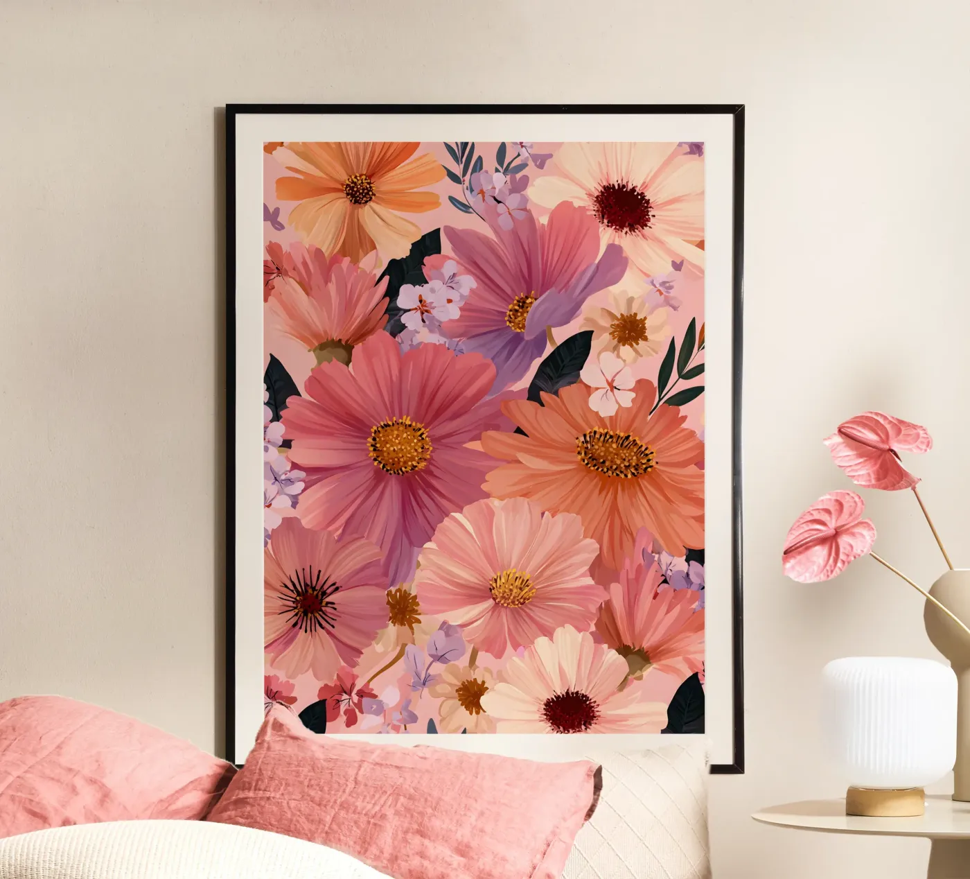 Summer Flowers poster da Sunflower Soul Studio