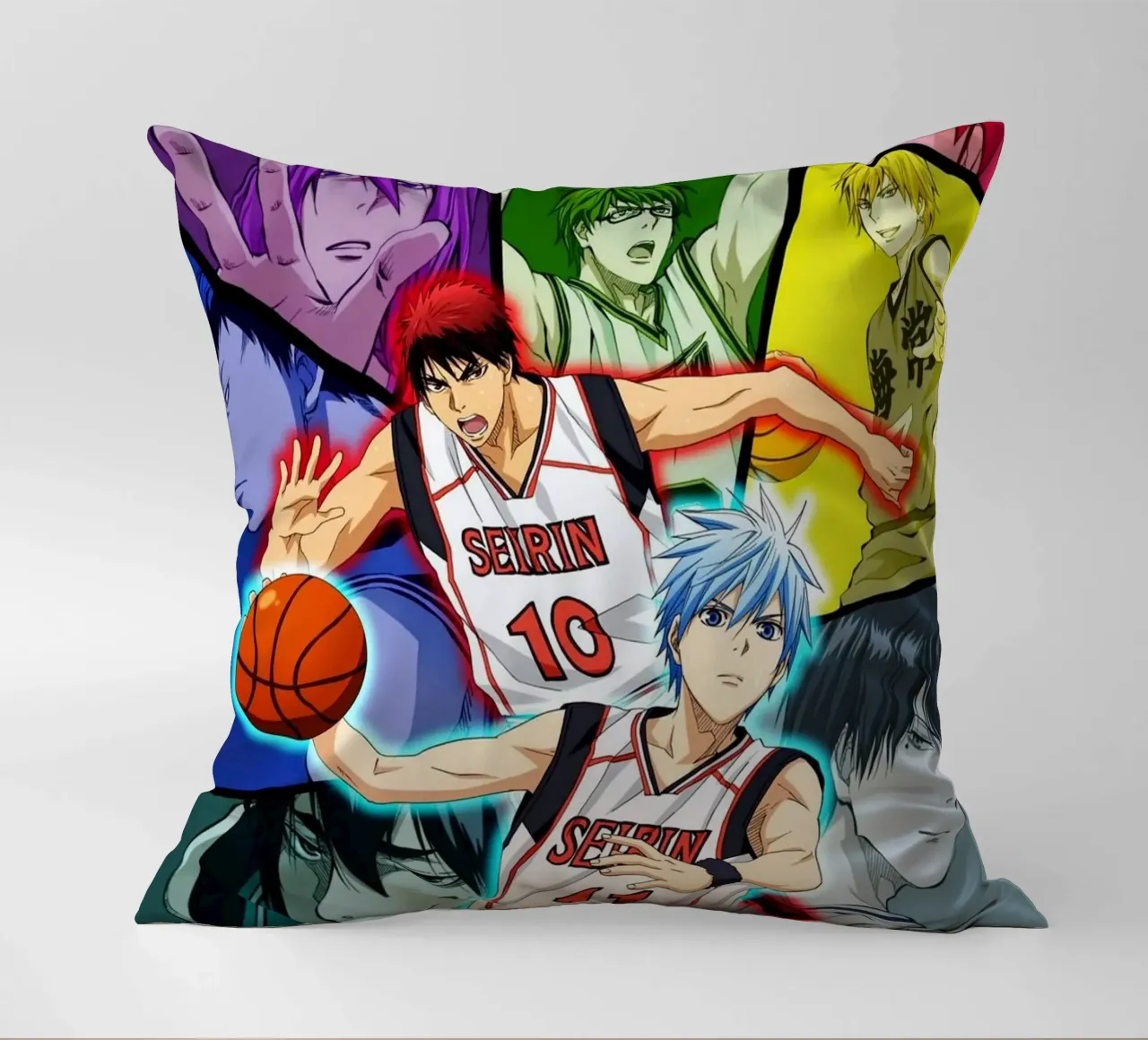 Basket anime decorative cushion by withandname