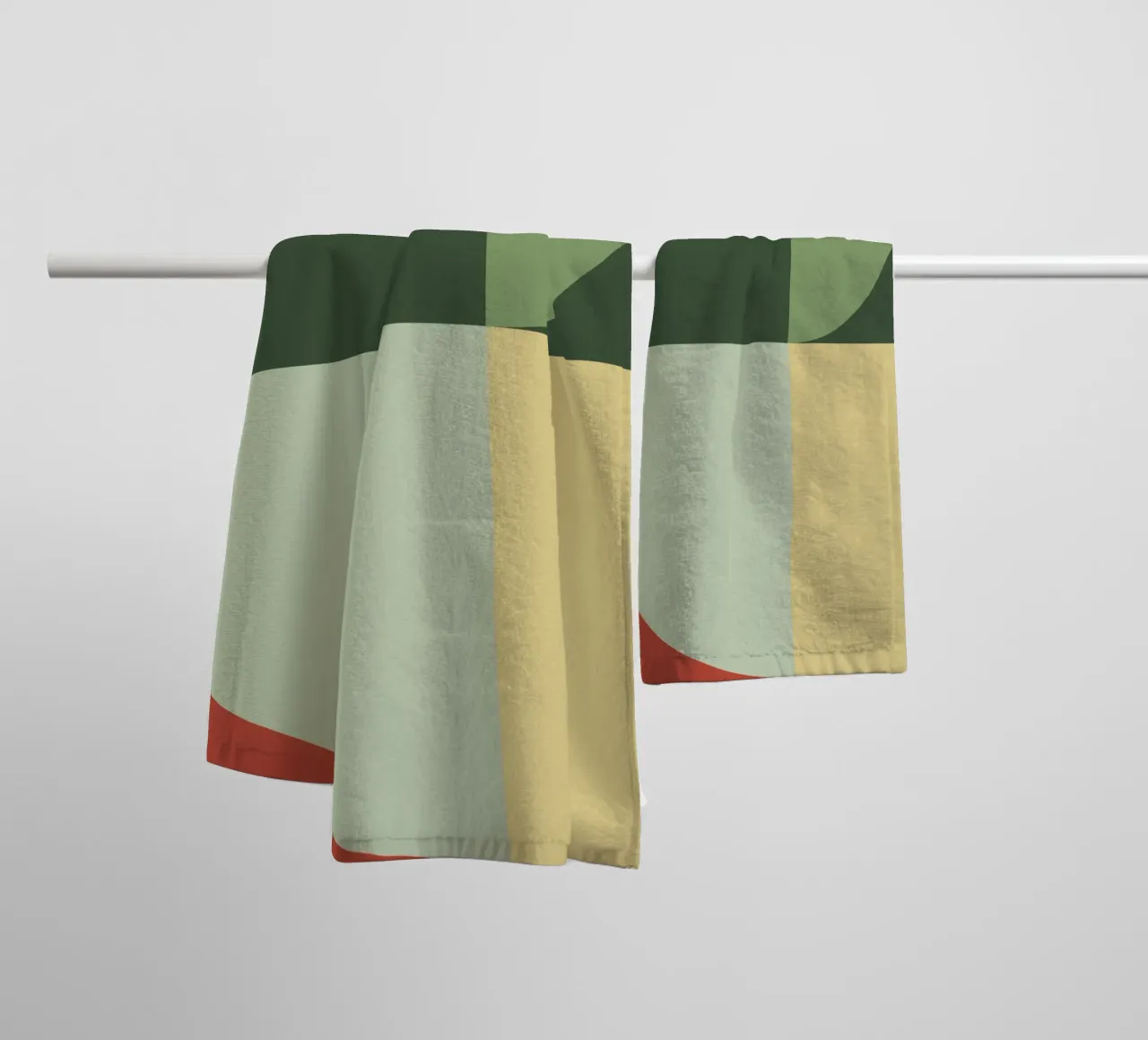 Oltre la curva asciugamano da bagno da KHouse Studio