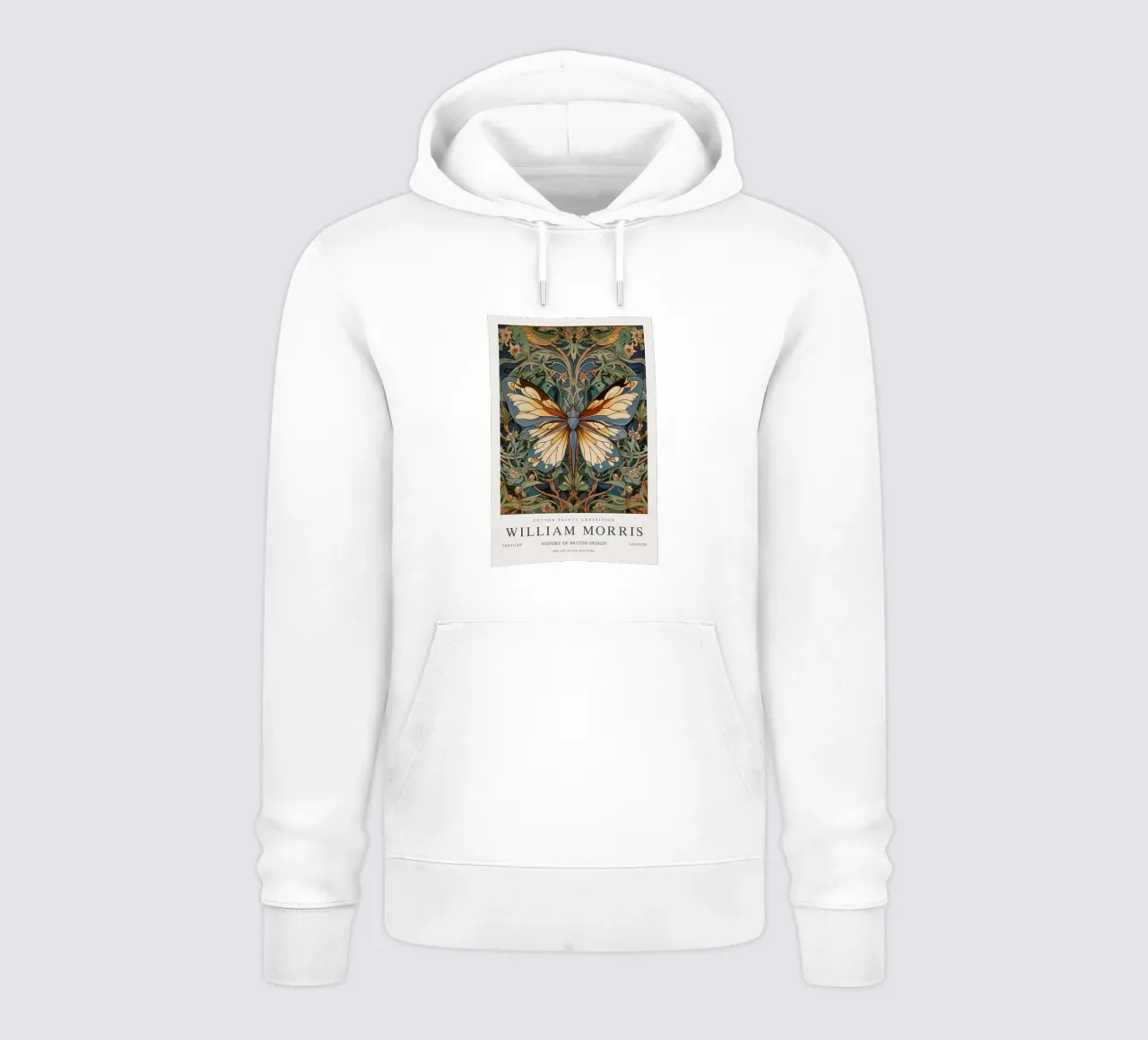butterflies perched on leaves hoodie by Ropech Shop