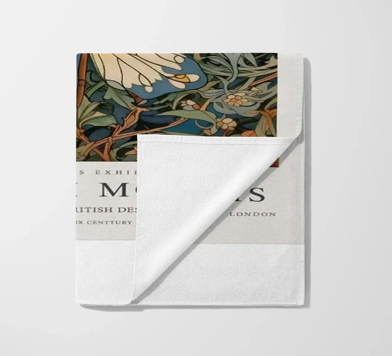 butterflies perched on leaves beach towel by Ropech Shop